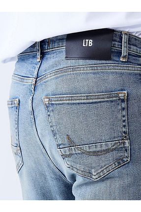 شلوار جین آبی مردانه پاچه تنگ Ltb - کد 855476324