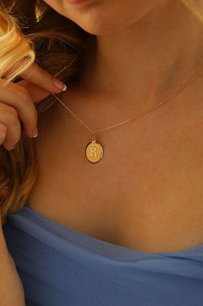 گردنبند طلا طلائی زنانه 14 عیار MOOM MÜCEVHERAT - کد 687823882