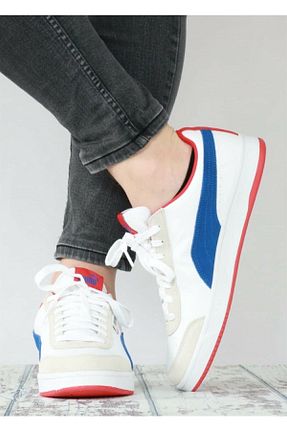 کفش اسنیکر سفید مردانه بند دار Puma - کد 52212537