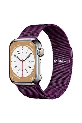 بند ساعت هوشمند بنفش ShinyTECH - کد 747609894