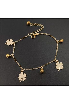 خلخال جواهر طلائی زنانه استیل (فولاد) Monalisa - کد 651732680