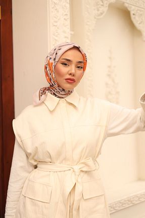 روسری صورتی پلی استر Silk Home - کد 855217937