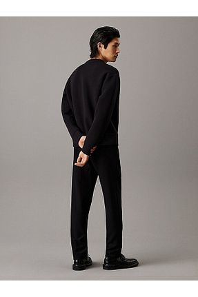سوئیشرت مشکی مردانه ساده Calvin Klein - کد 854619186