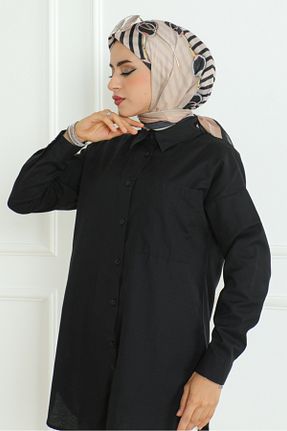 روسری مشکی 100 x 100 Bestenur - کد 855230911