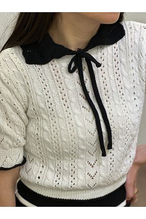 پلیور بژ زنانه ساده Gonca İzmit - کد 855279306