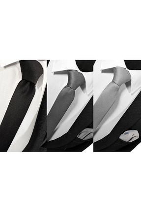 کراوات مشکی مردانه میکروفیبر BLC Basic Line Co. - کد 855303311