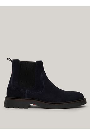 بوت / نیم بوت سرمه ای مردانه جیر Tommy Hilfiger - کد 855323638