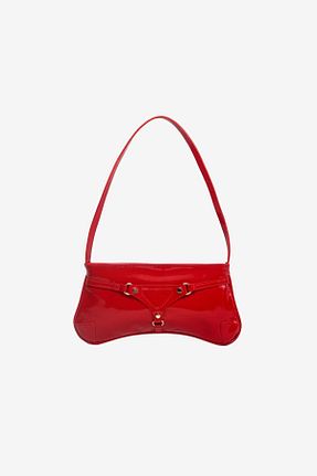 کیف دوشی قرمز زنانه جیر MARSEPTUN - کد 825585942