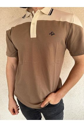 پولوشرت قهوه ای مردانه Penye Mesh - کد 796992205