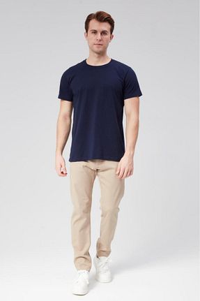 شلوار بژ مردانه پنبه ای denimfield - کد 855366639