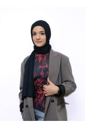 شال سرمه ای زنانه ویسکون ULMO SCARFS - کد 781742209