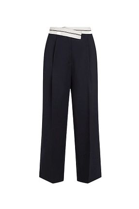 شلوار مشکی زنانه پارچه Tommy Hilfiger - کد 851341597