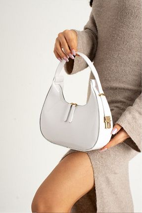 کیف دستی سفید زنانه سایز متوسط Mybag - کد 822023971