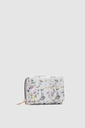 کیف پول سفید زنانه ابعاد کوچک OLLBAG - کد 853626040