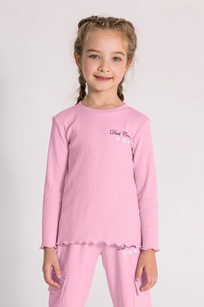بادی صورتی بچه گانه یقه دوچرخه DMB BOYS & GIRLS - کد 855486820