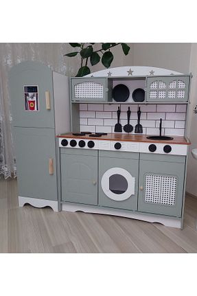 اسباب بازی چوبی سبز 18 Hedef - کد 837158399