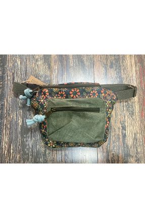 کیف کمری خاکی زنانه پارچه ای Street Bag - کد 748820638