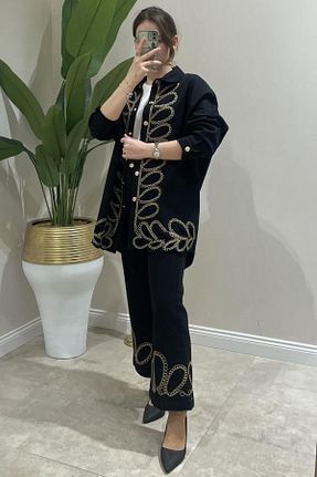 ست مشکی زنانه Fitted کد 844187466