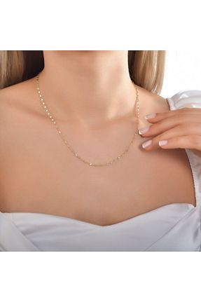 گردنبند طلا زرد زنانه 14 عیار Ariş Pırlanta - کد 87945537