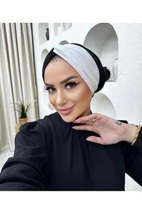 کلاه شنای حجاب مشکی زنانه Sahra Şal Dünyası - کد 855538932
