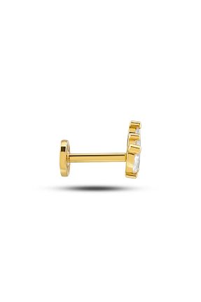 گوشواره غضروفی طلا طلائی ALTINTAKIN - کد 855770488