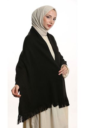 شال مشکی زنانه اکریلیک eslem butik - کد 855488083