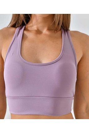 نیم تنه اسپرت بنفش زنانه لیکرا Zeliza Butik - کد 855558507