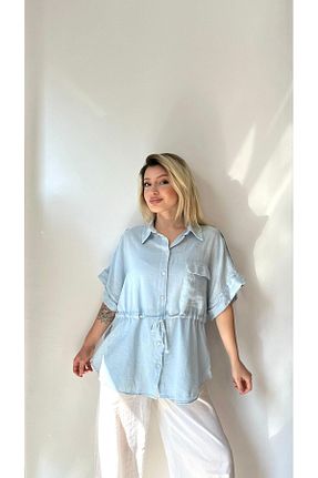 پیراهن آبی زنانه اسلیم فیت LADY RIVSD - کد 855488278