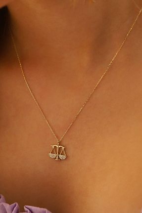 گردنبند طلا زرد زنانه 14 عیار MOOM MÜCEVHERAT - کد 841642879