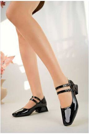 کفش کلاسیک مشکی زنانه چرم لاکی Divax - کد 855533823