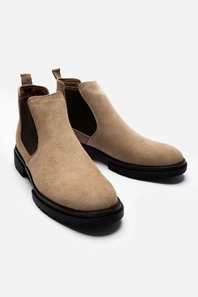 بوت / نیم بوت بژ مردانه جیر LUSIVE - کد 855550545