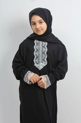 لباس حجاب مشکی بچه گانه Relaxed Kutay Collection - کد 828166361