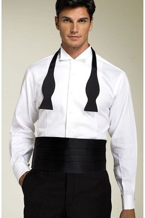 پاپیون مشکی مردانه ساتن Elegante Cravatte - کد 855553632