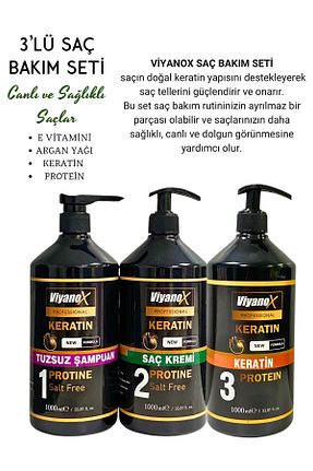 ست مراقبت مو VİYANOX - کد 854896889
