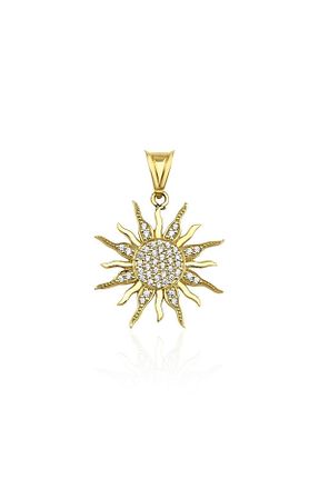مدال طلا زیرکن Fiyonk Kuyumculuk - کد 343542905