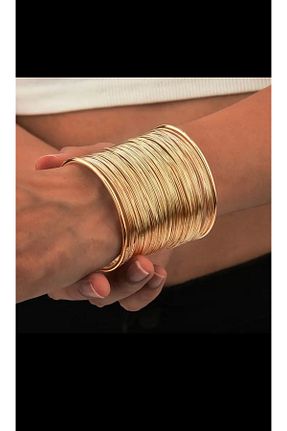 دستبند جواهر طلائی زنانه فلزی ISTBIRD ACCESSORIES - کد 855634519