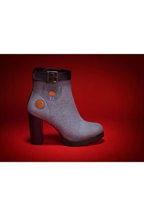 بوت / نیم بوت طوسی زنانه پشمی Soul Made - کد 34258739