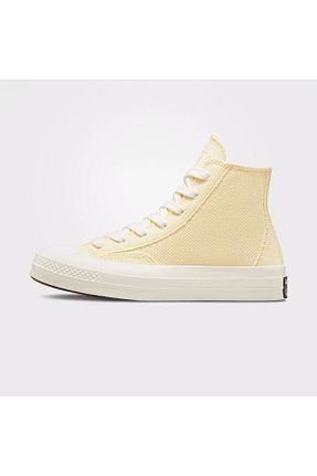 کفش اسنیکر بژ زنانه بند دار Converse - کد 761901814