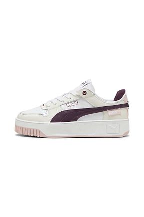 کفش اسنیکر سفید زنانه بند دار Puma - کد 855691374