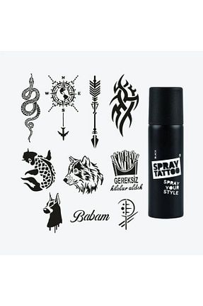 تتو موقت One Spray Tattoo - کد 855467560
