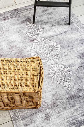 فرش بنفش قابل شستشو Oriente Home - کد 303134392