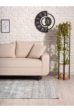فرش طوسی زیره ضد لغزش Oriente Home - کد 769959863