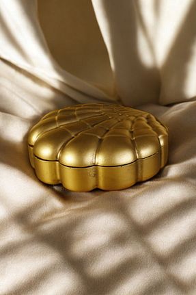 جعبه دکوراتیو طلائی Viselia - کد 855763974