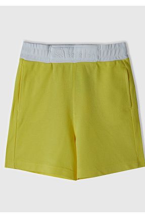 شلوارک و برمودا زرد بچه گانه رگولار United Colors of Benetton - کد 835606470