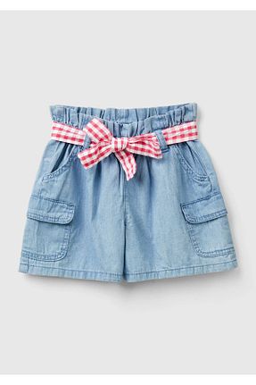 شلوارک و برمودا آبی بچه گانه رگولار United Colors of Benetton - کد 833219066
