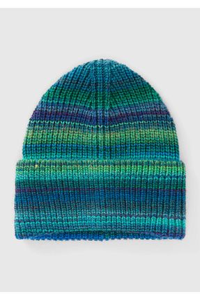کلاه پشمی سبز زنانه United Colors of Benetton - کد 762908644