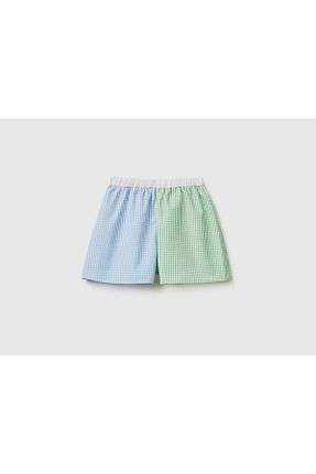 شلوارک و برمودا سبز بچه گانه رگولار United Colors of Benetton - کد 730690714