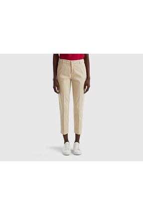شلوارک و برمودا بژ زنانه رگولار United Colors of Benetton - کد 736041027