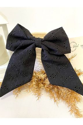گیره سر مشکی زنانه پلی استر Toka Delisi - کد 854888175