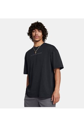 تیشرت اسپرت مشکی مردانه اورسایز Under Armour - کد 855557780